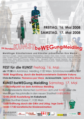 Fest fr die Kunst - KUNST:beWEGung Meidling © TISI 2008